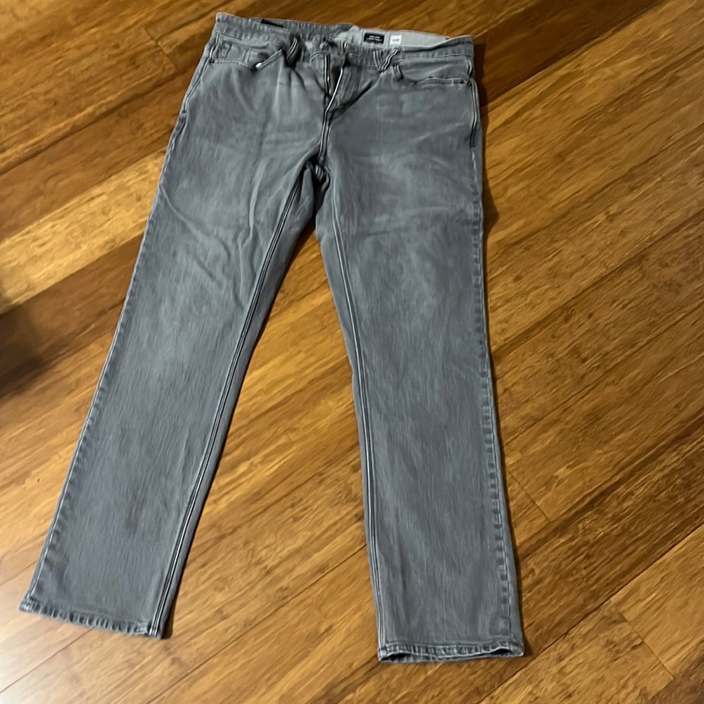 Mens Gray Volcom Jeans